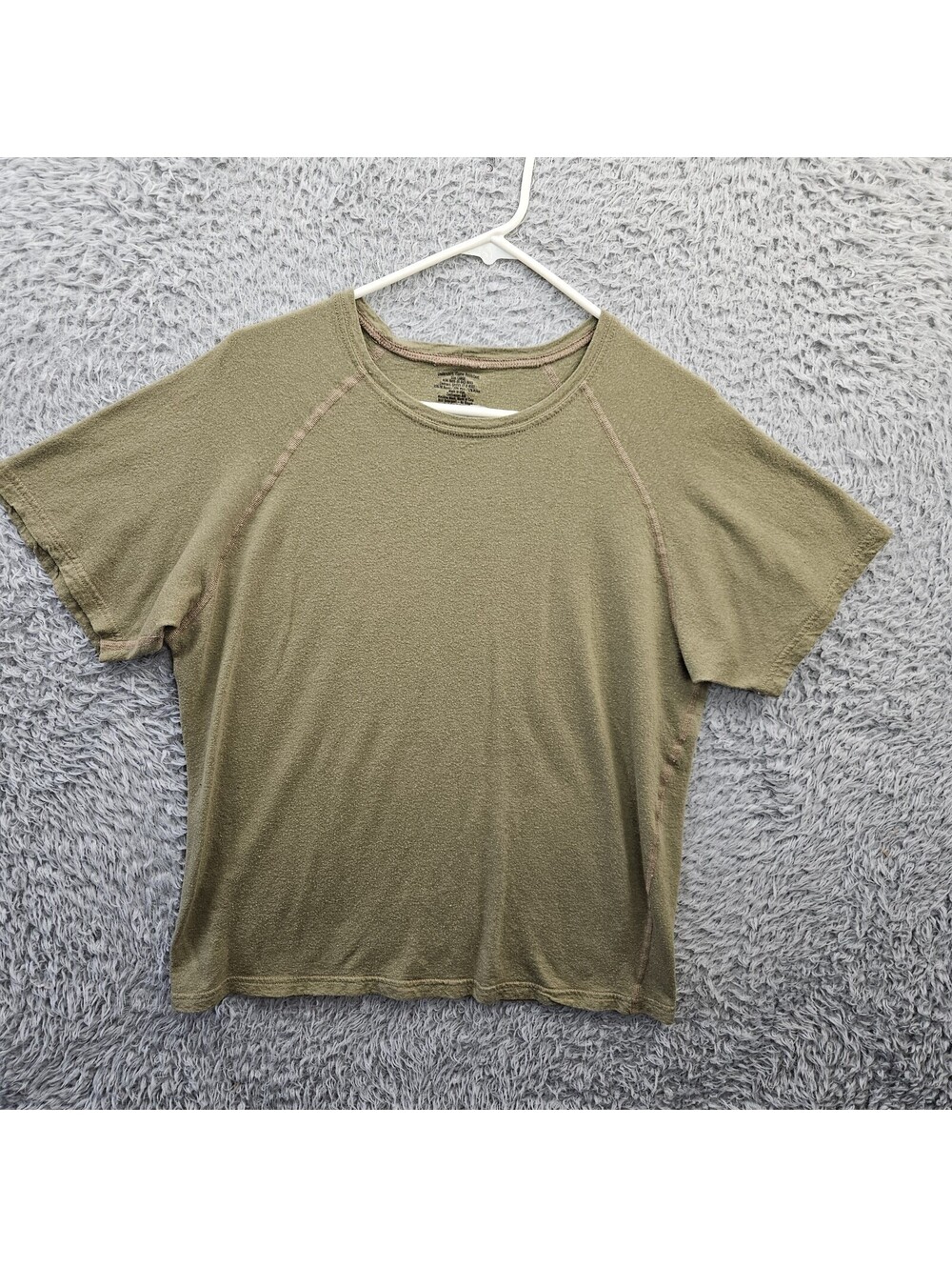 USGI BIB Flame Resistant Undershirt Mens Large Team Soldier Wool Nylon Made USA